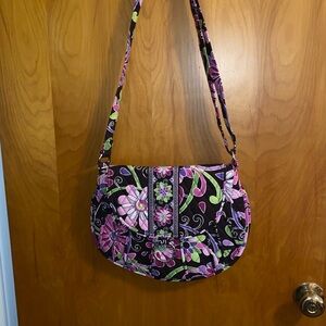 Vera Bradley Floral Patterned Shoulder Bag